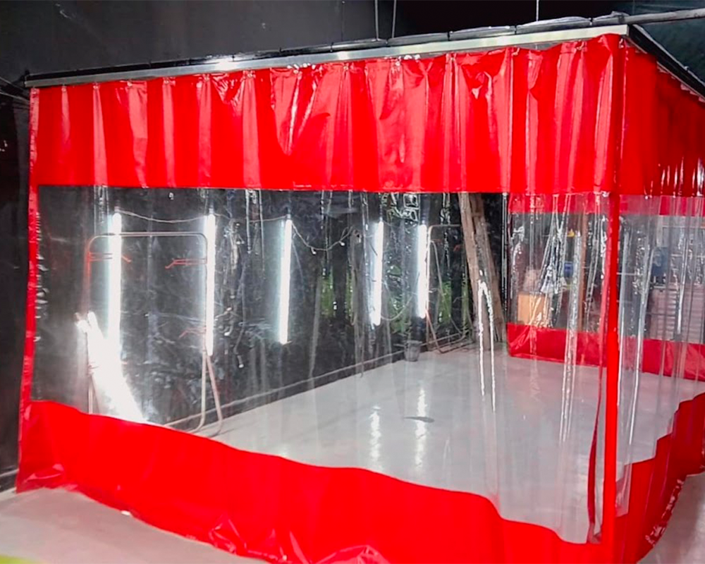 Cortina – Cabine de Pintura