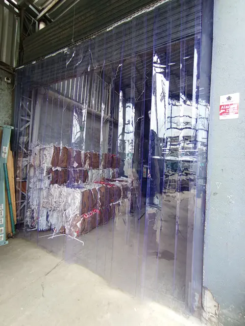Cortina de PVC Standard Transparente — Destac Plásticos
