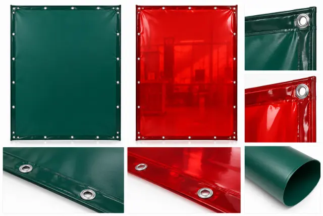 Painel de PVC para proteção de Solda - 1,22m x 1,78m — Destac Plásticos